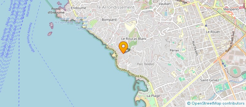 localisation de l'entreprise SCI P2B à MARSEILLE