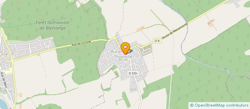 localisation de l'entreprise SCI P2GM  RURANGE-LES-THIONVILLE