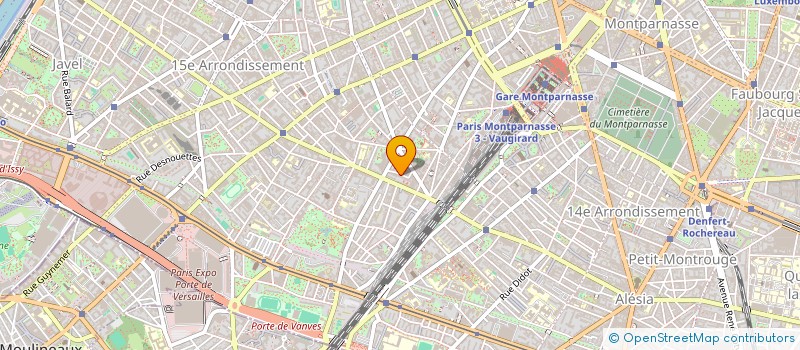 localisation de l'entreprise SCI  P2M  PARIS