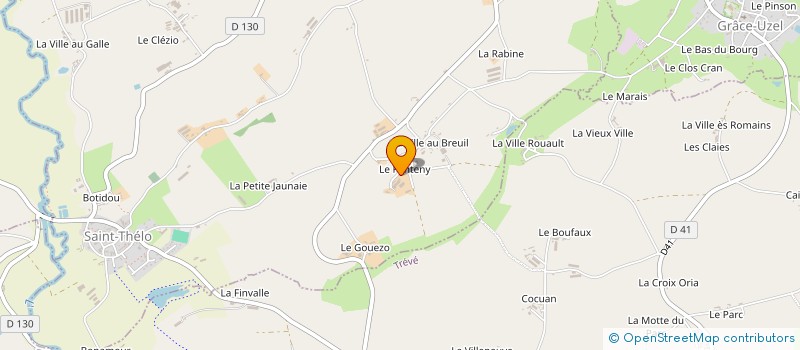 localisation de l'entreprise SCI P2R-IMMO  SAINT-THELO