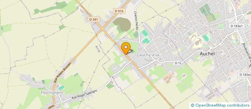 localisation de l'entreprise SCI P3F  FERFAY