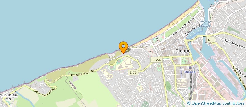 localisation de l'entreprise SCI P3M  DIEPPE