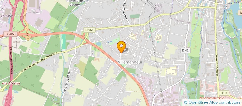localisation de l'entreprise SCI P4C à VILLEMANDEUR