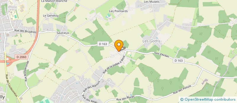 localisation de l'entreprise SCI P5 à AMILLY