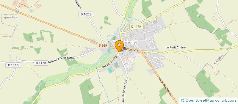 localisation de l'entreprise SCI PA.C.F.A. à BREZOLLES