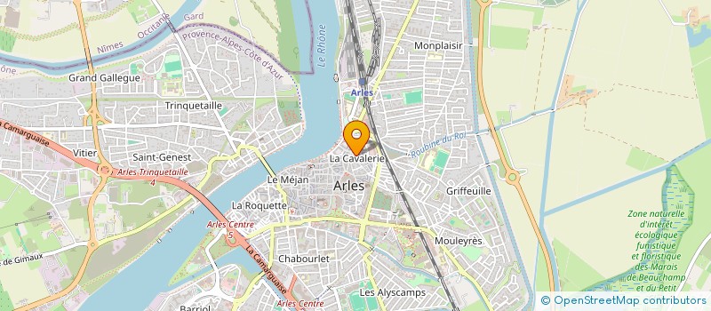 localisation de l'entreprise SCI PA D'ANTONNELLE à ARLES