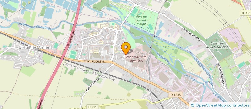 localisation de l'entreprise SCI PA.DA.LA. à AMIENS