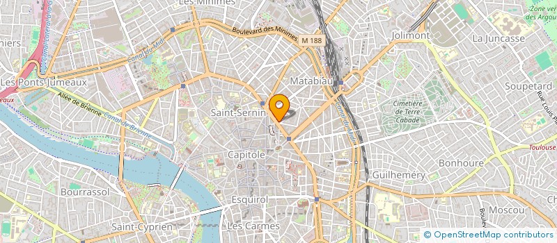localisation de l'entreprise SCI PA RIES à TOULOUSE