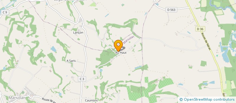 localisation de l'entreprise SCI PA-SA  LECTOURE