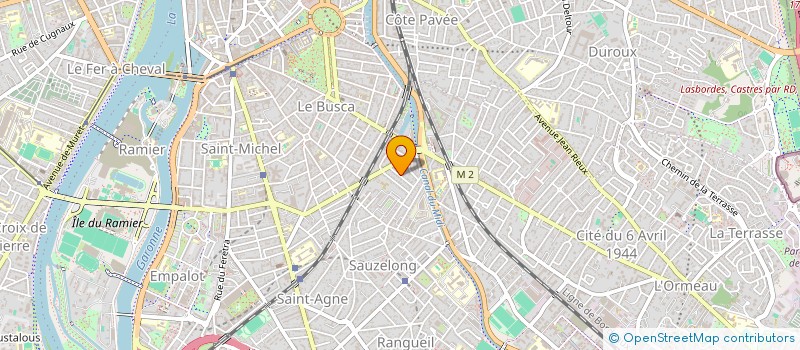 localisation de l'entreprise SCI PA1 à TOULOUSE
