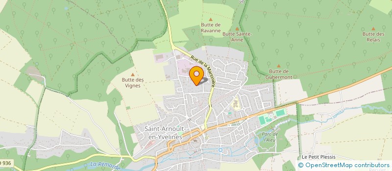 localisation de l'entreprise SCI PA2F à SAINT-ARNOULT-EN-YVELINES
