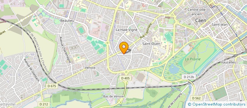 localisation de l'entreprise SCI PAAC à CAEN