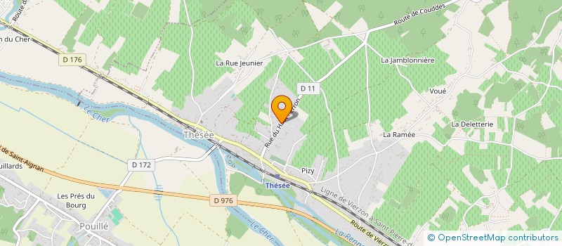 localisation de l'entreprise SCI PAAG  THESEE