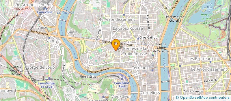 localisation de l'entreprise SCI PAAJAAS à LYON