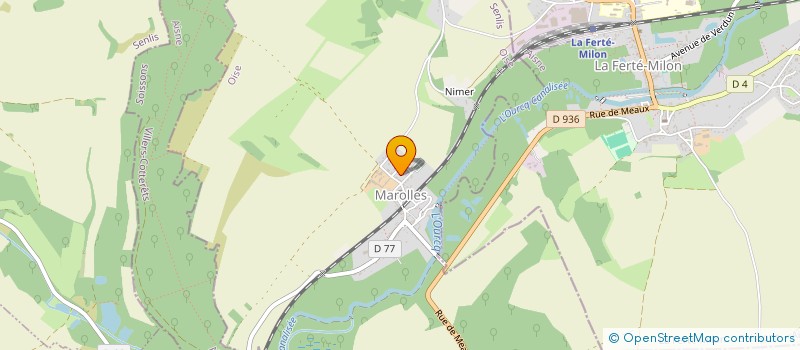 localisation de l'entreprise SCI PAAS  MAROLLES