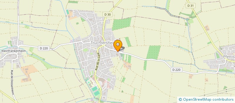 localisation de l'entreprise SCI PAB  DINGSHEIM