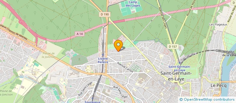 localisation de l'entreprise SCI PABER  SAINT-GERMAIN-EN-LAYE