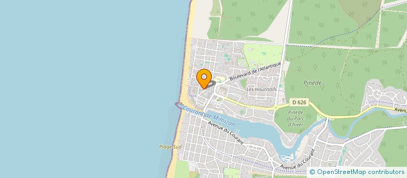 localisation de l'entreprise SCI PABERNA  MIMIZAN