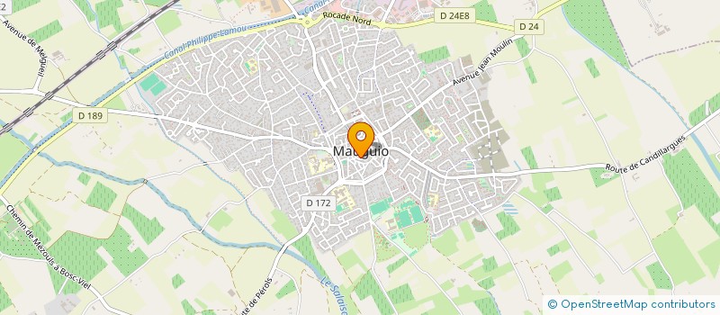 localisation de l'entreprise SCI PABLO  MAUGUIO