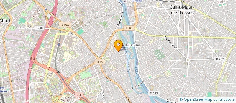 localisation de l'entreprise SCI PABLO à CRETEIL