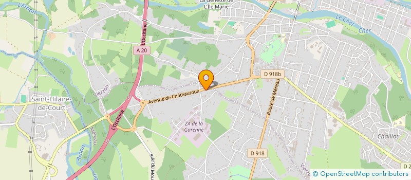 localisation de l'entreprise SCI PABLO  MEREAU