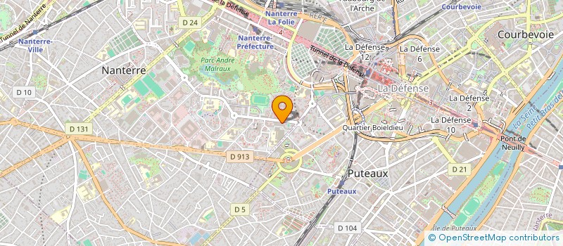 localisation de l'entreprise SCI PABLO PICASSO  NANTERRE