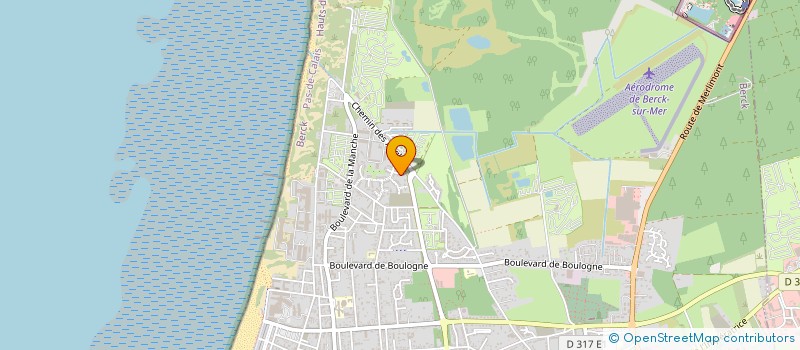 localisation de l'entreprise SCI PABLOU à BERCK