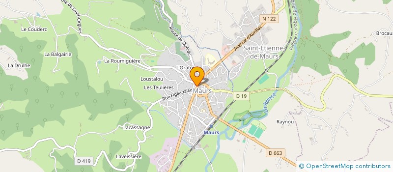 localisation de l'entreprise SCI PAC 3 à MAURS