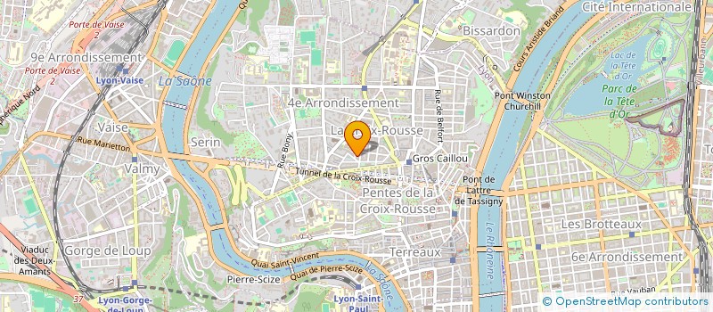 localisation de l'entreprise SCI PAC  LYON