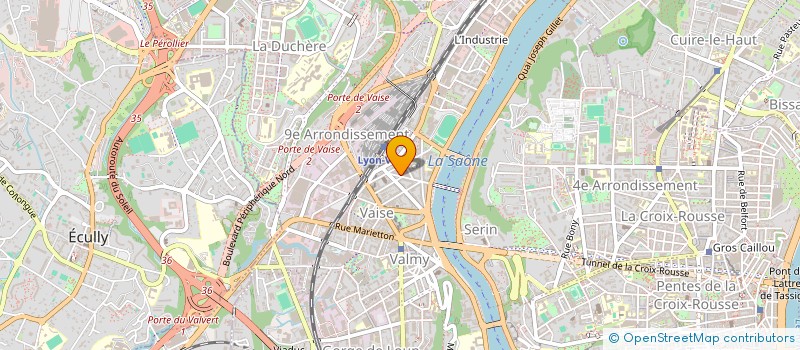 localisation de l'entreprise SCI PAC  LYON