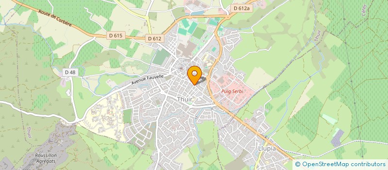 localisation de l'entreprise SCI PAC AND CO  THUIR