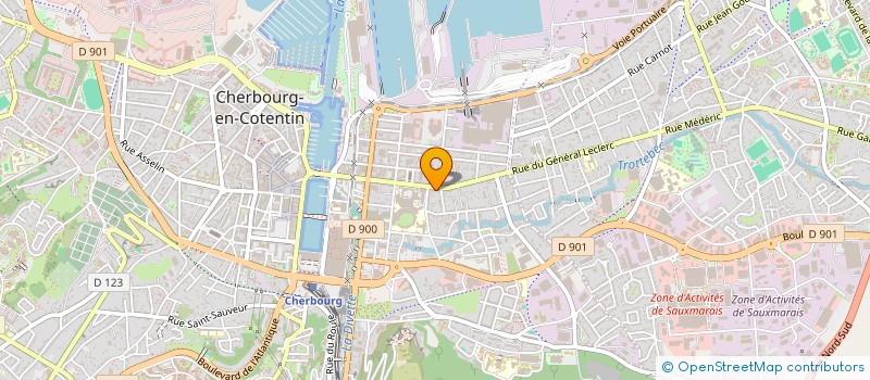 localisation de l'entreprise SCI PAC2 à CHERBOURG-EN-COTENTIN