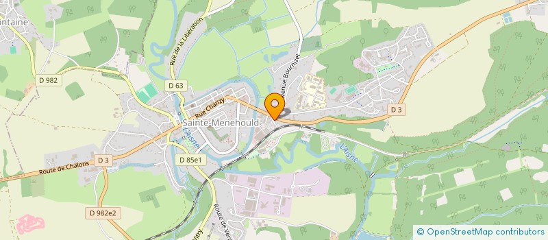 localisation de l'entreprise SCI PACA  SAINTE-MENEHOULD