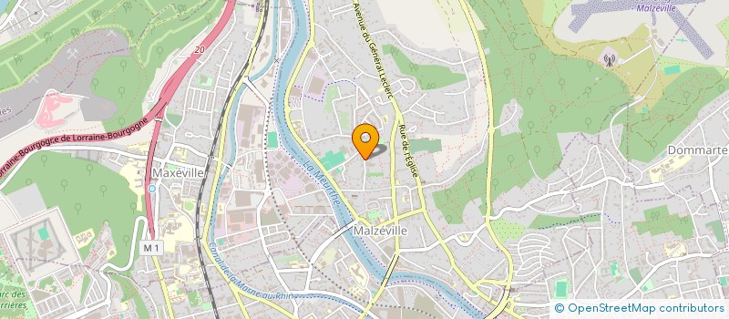 localisation de l'entreprise SCI PACA  MALZEVILLE