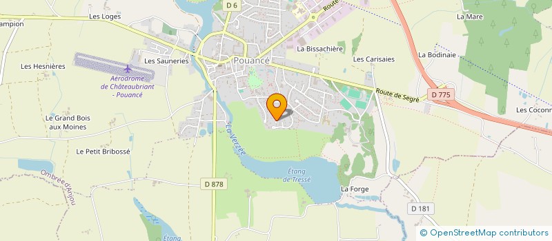 localisation de l'entreprise SCI PACA à OMBREE D'ANJOU