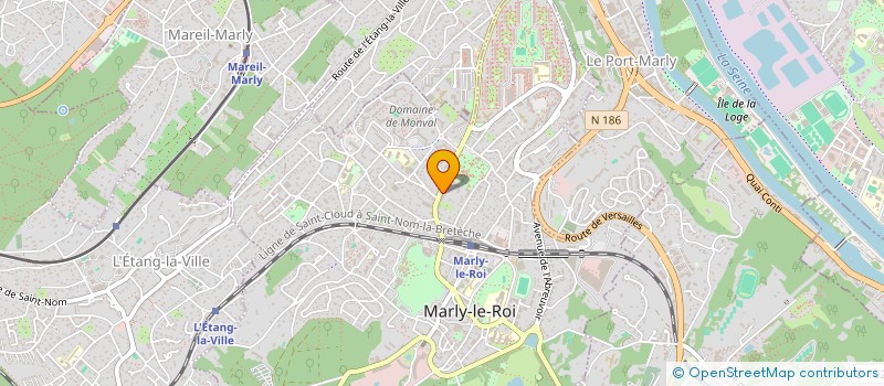 localisation de l'entreprise SCI PACACLO  MARLY-LE-ROI