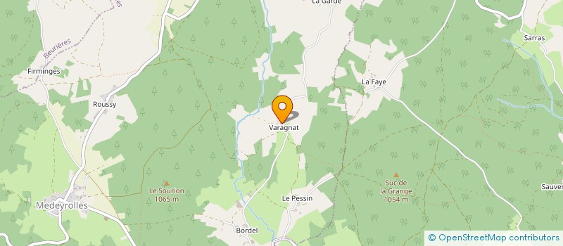 localisation de l'entreprise SCI PACAIRE  MEDEYROLLES