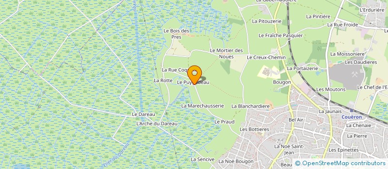 localisation de l'entreprise SCI PACALOUIS à COUERON