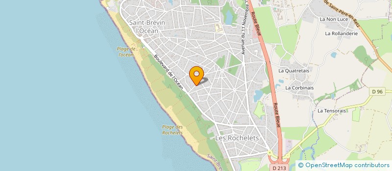 localisation de l'entreprise SCI PACAMI à SAINT-BREVIN-LES-PINS