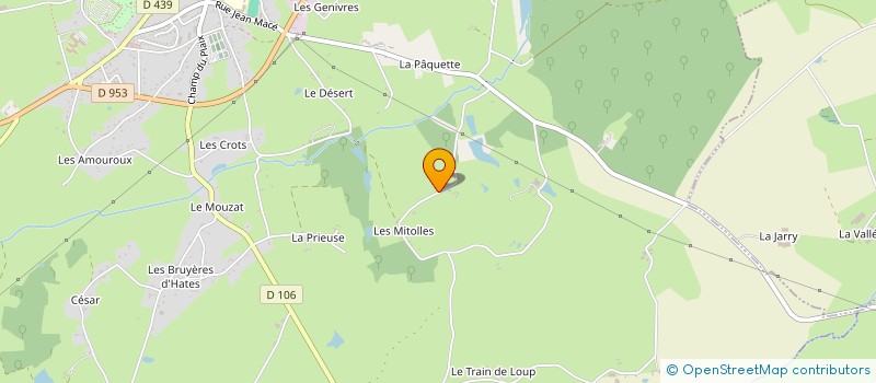 localisation de l'entreprise SCI PACAUD  BOURBON-L ARCHAMBAULT