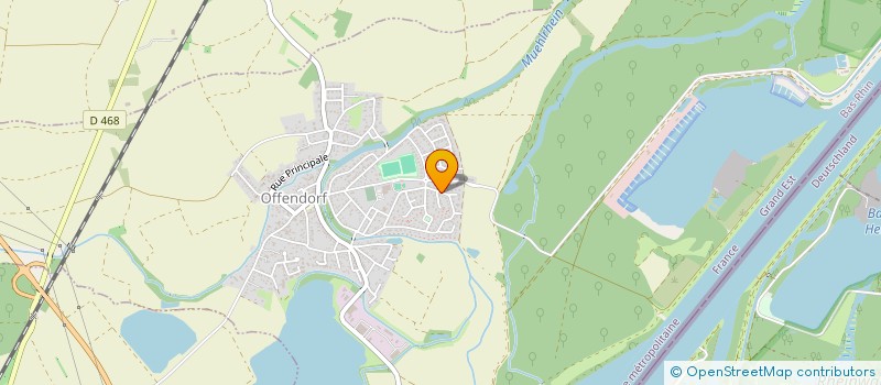 localisation de l'entreprise SCI PACCOR  OFFENDORF