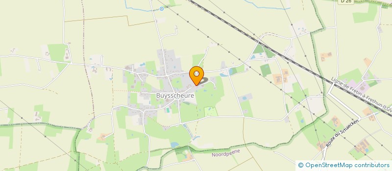 localisation de l'entreprise SCI PACCOU PATTEIN  BUYSSCHEURE