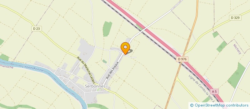 localisation de l'entreprise SCI PACHA  PLESSIS-SAINT-JEAN