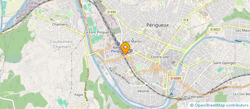 localisation de l'entreprise SCI PACHA à PERIGUEUX