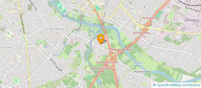 localisation de l'entreprise SCI PACHA  VERTOU