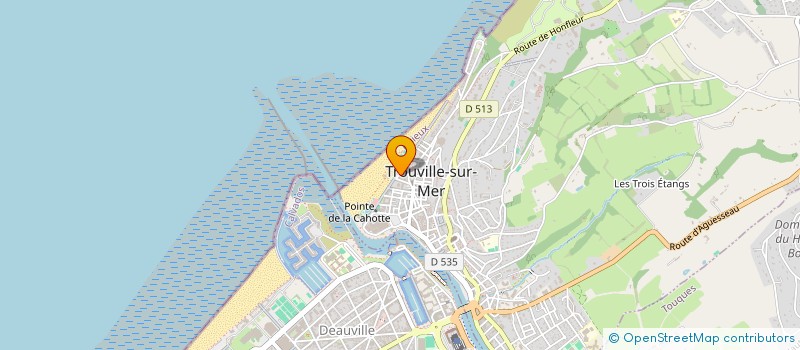 localisation de l'entreprise SCI PACHA à TROUVILLE-SUR-MER