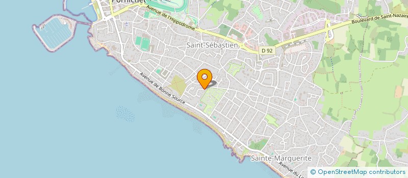 localisation de l'entreprise SCI PACHA à PORNICHET