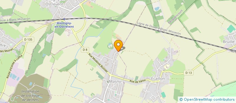 localisation de l'entreprise SCI PACHA  MASNY