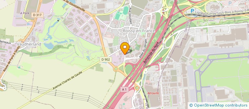 localisation de l'entreprise SCI PACHAM  ROISSY-EN-FRANCE