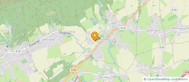 localisation de l'entreprise SCI PACHAR à ROPPE